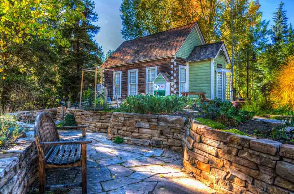 Eco-friendly homeowner practicing sustainable landscaping.