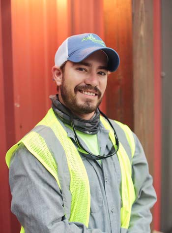 CJ Farris truly enjoys and takes pride in his working within the landscape industry.